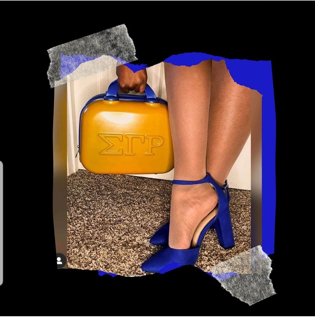 Sigma Gamma Rho Cosmetic Case Only