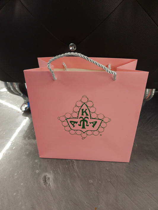 Alpha Kappa Alpha Pink Gift Bag