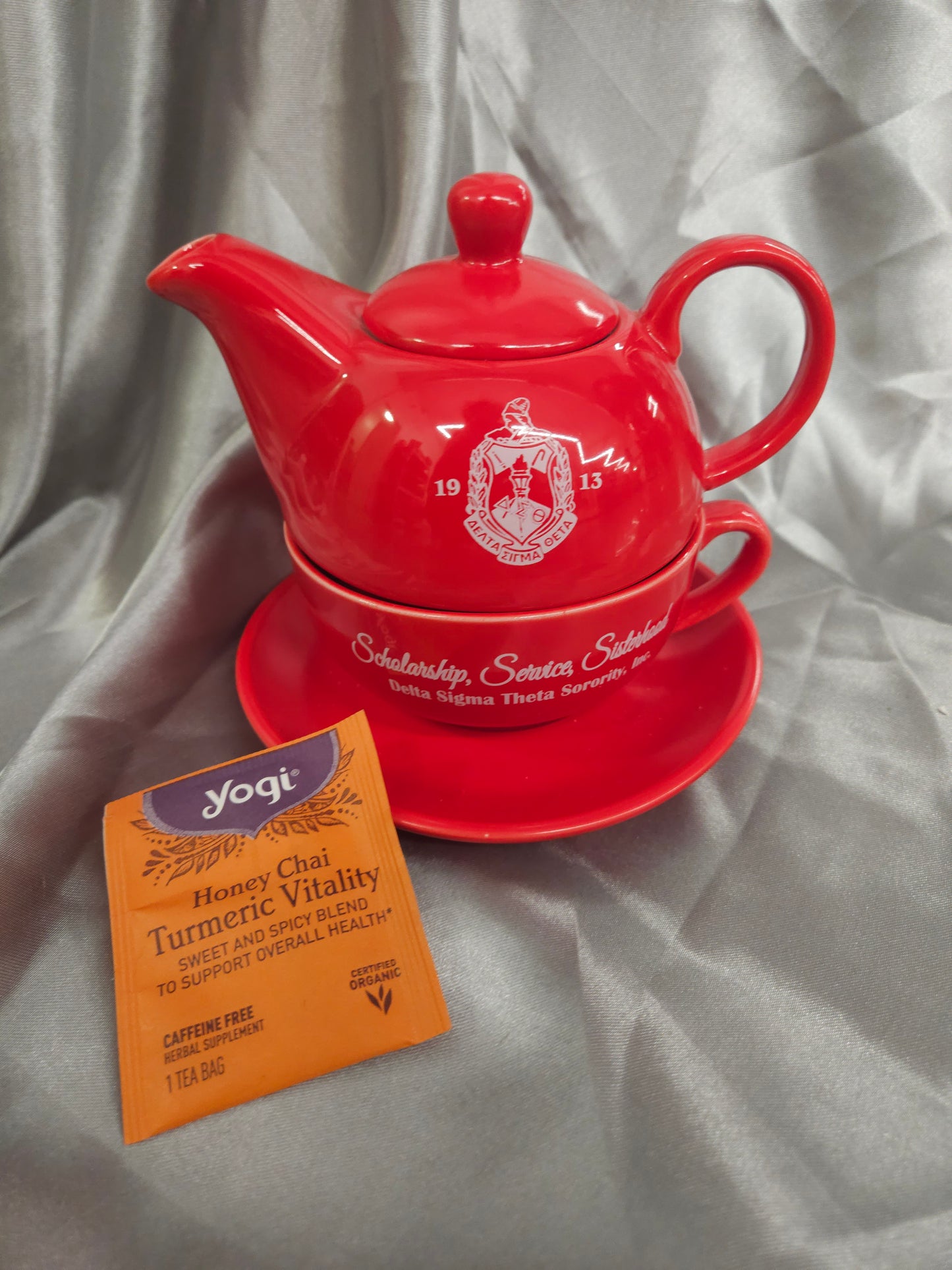 Delta Sigma Theta Tea for One Set