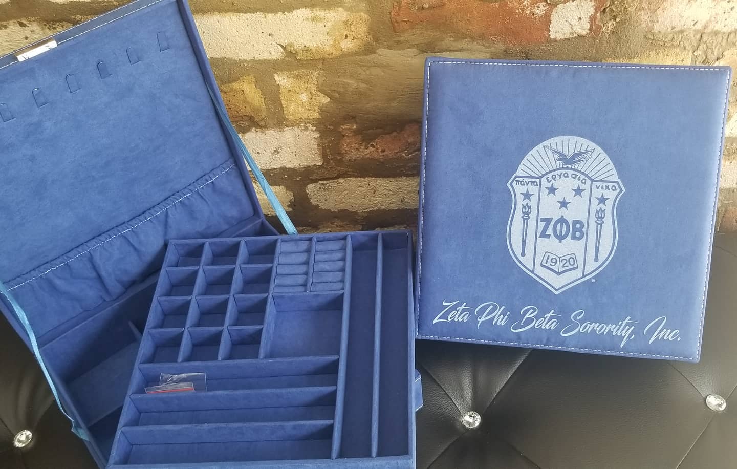 Zeta Phi Beta Jewelry Box