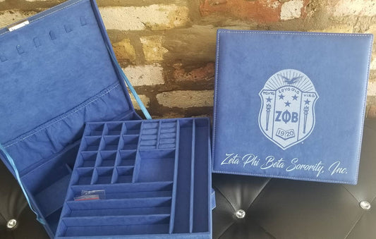 Zeta Phi Beta Jewelry Box