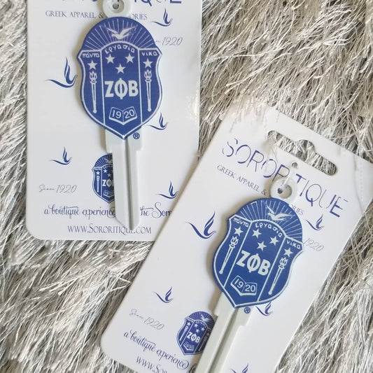 Zeta Phi Beta Key Blank - Kwikset