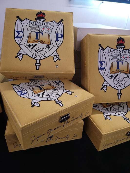 Sigma Gamma Rho Jewelry box