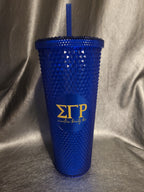 Sigma Gamma Rho Royal Blue tall tumbler