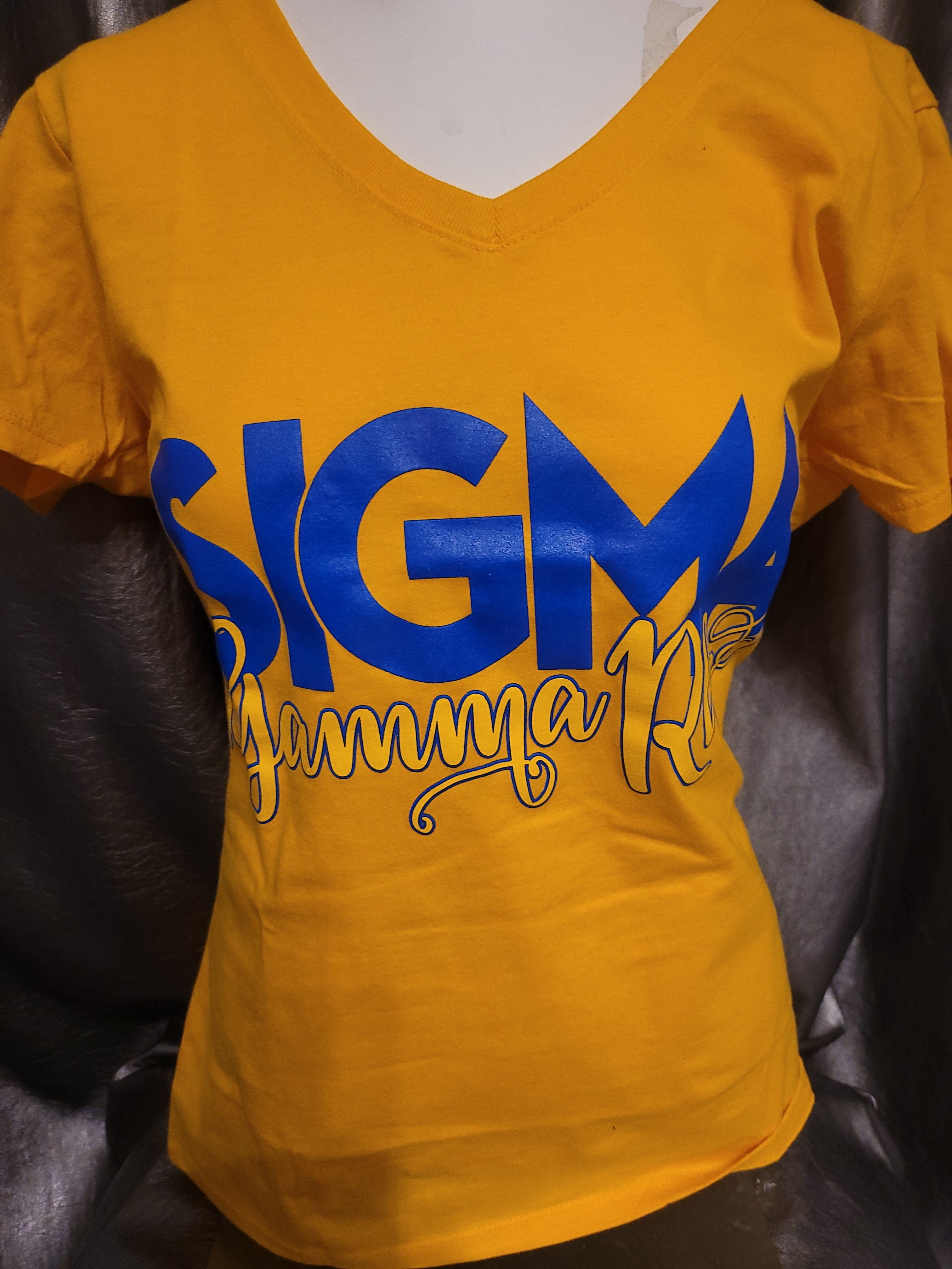 Sigma Gamma Rho (Blue and Gold) T-shirt
