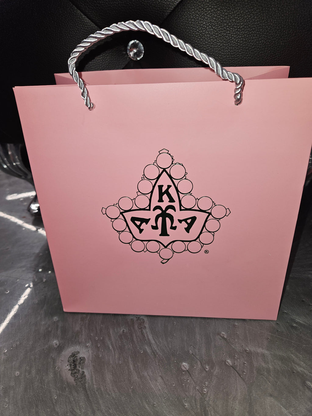 Alpha Kappa Alpha Pink Gift Bag