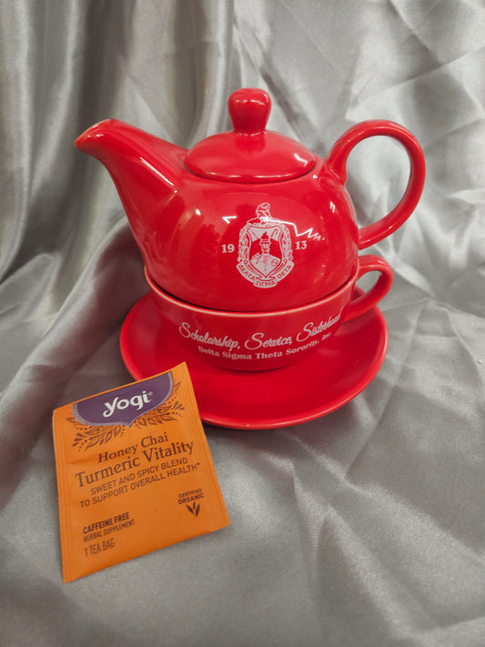 Delta Sigma Theta Tea for One Set