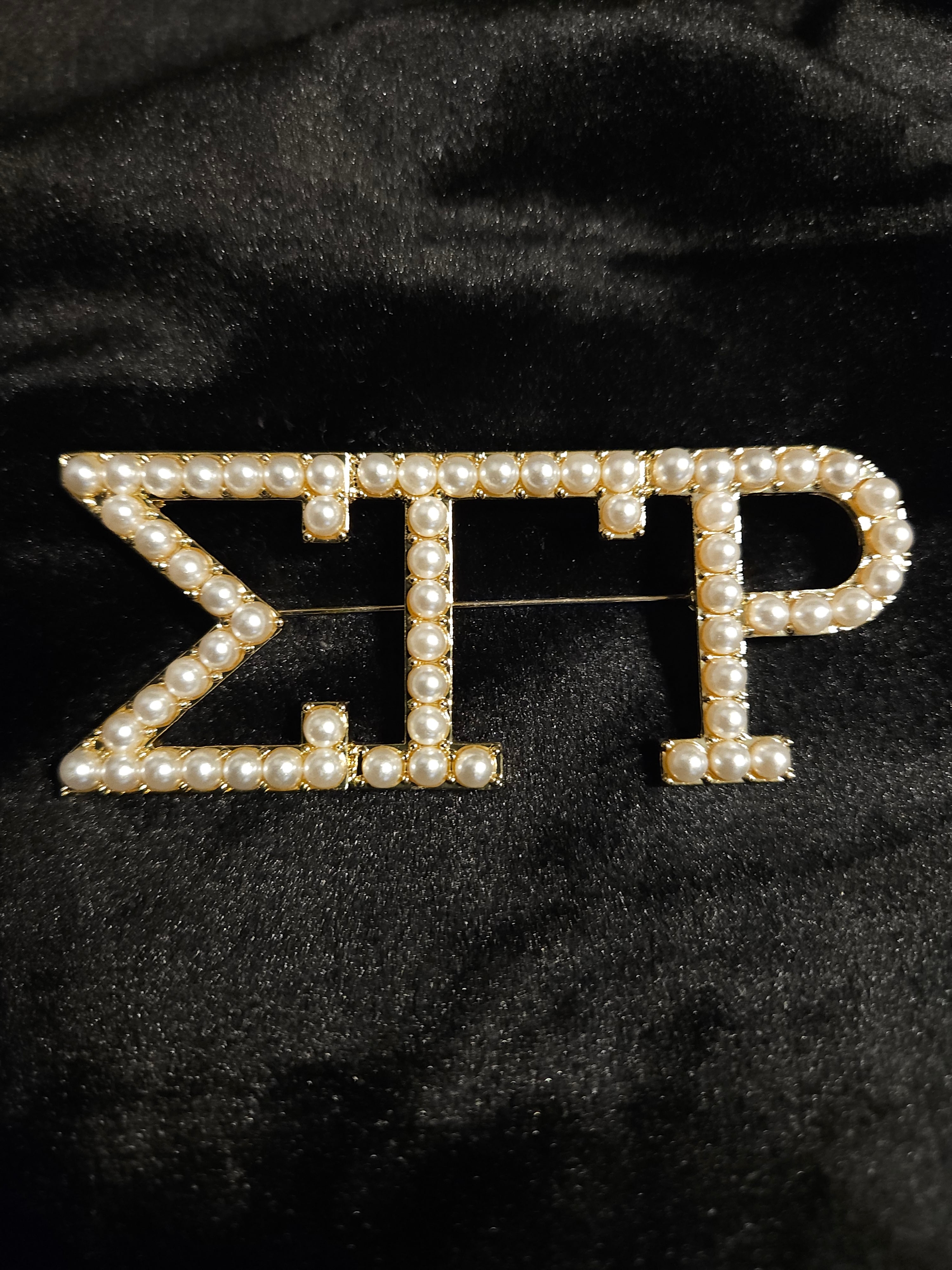 Sigma Gamma Rho Pearl Lapel Pin