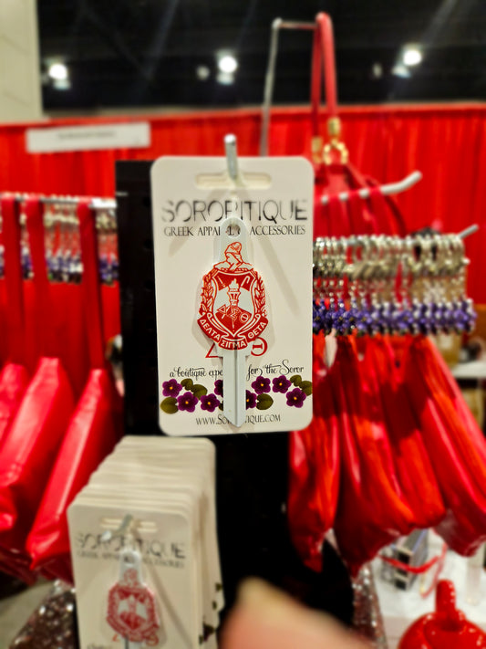 Delta Sigma Theta Key Blank