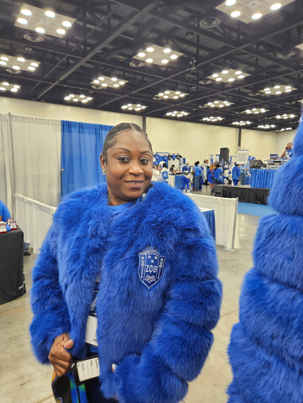 Zeta Phi Beta Fur Coat