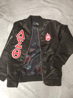 Delta Sigma Theta Satin bomber