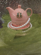 Alpha Kappa Alpha Tea for one set