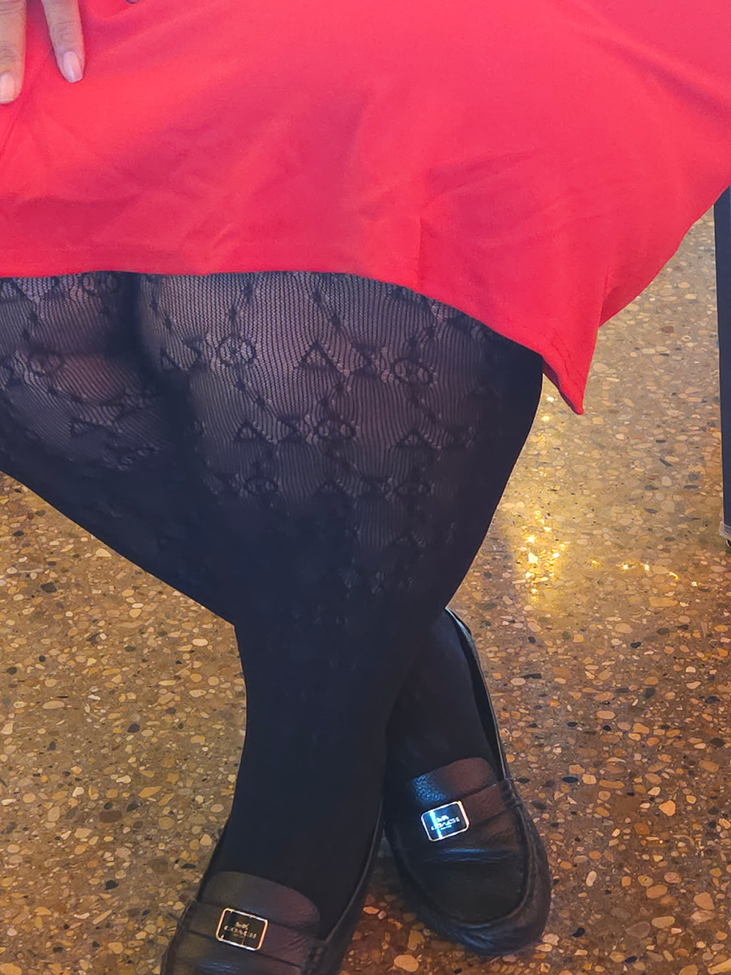 Delta Sigma Theta Fishnet Hosiery