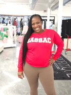 Pearl Letters Sweatshirt (JASSAC)