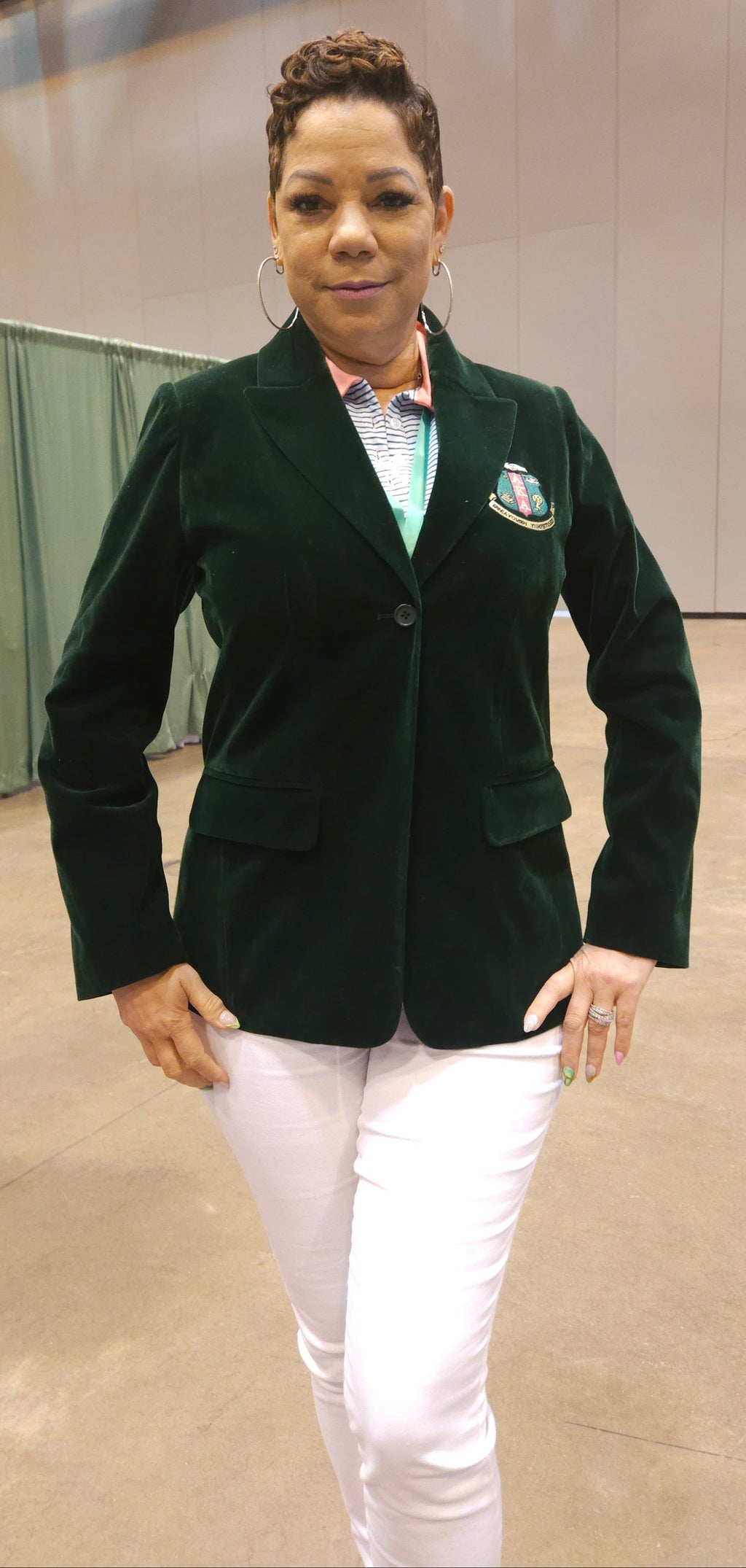 Alpha Kappa Alpha Velvet Blazer