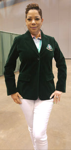 Alpha Kappa Alpha Velvet Blazer