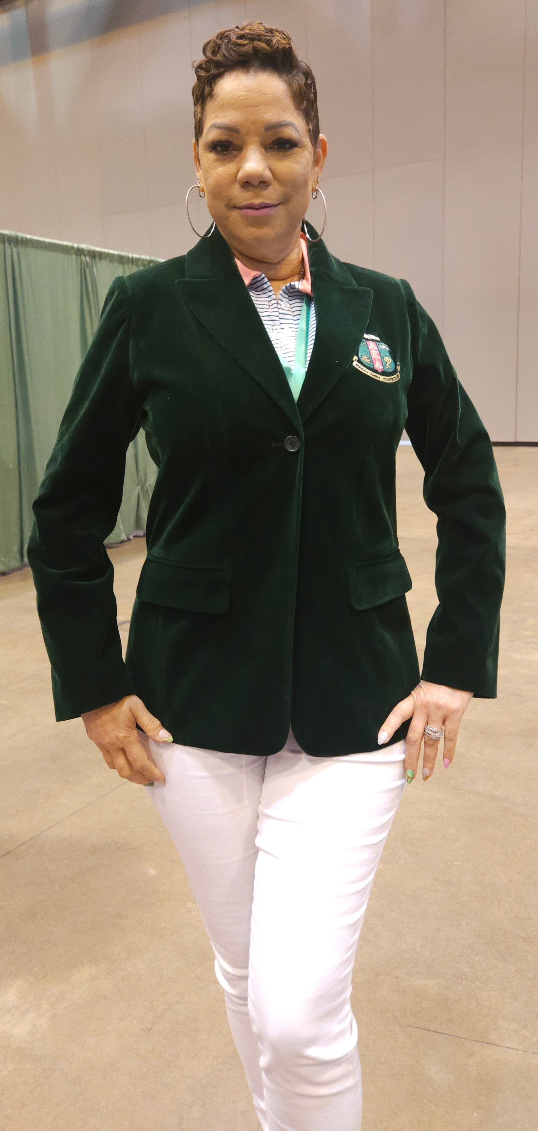 Alpha Kappa Alpha Velvet Blazer