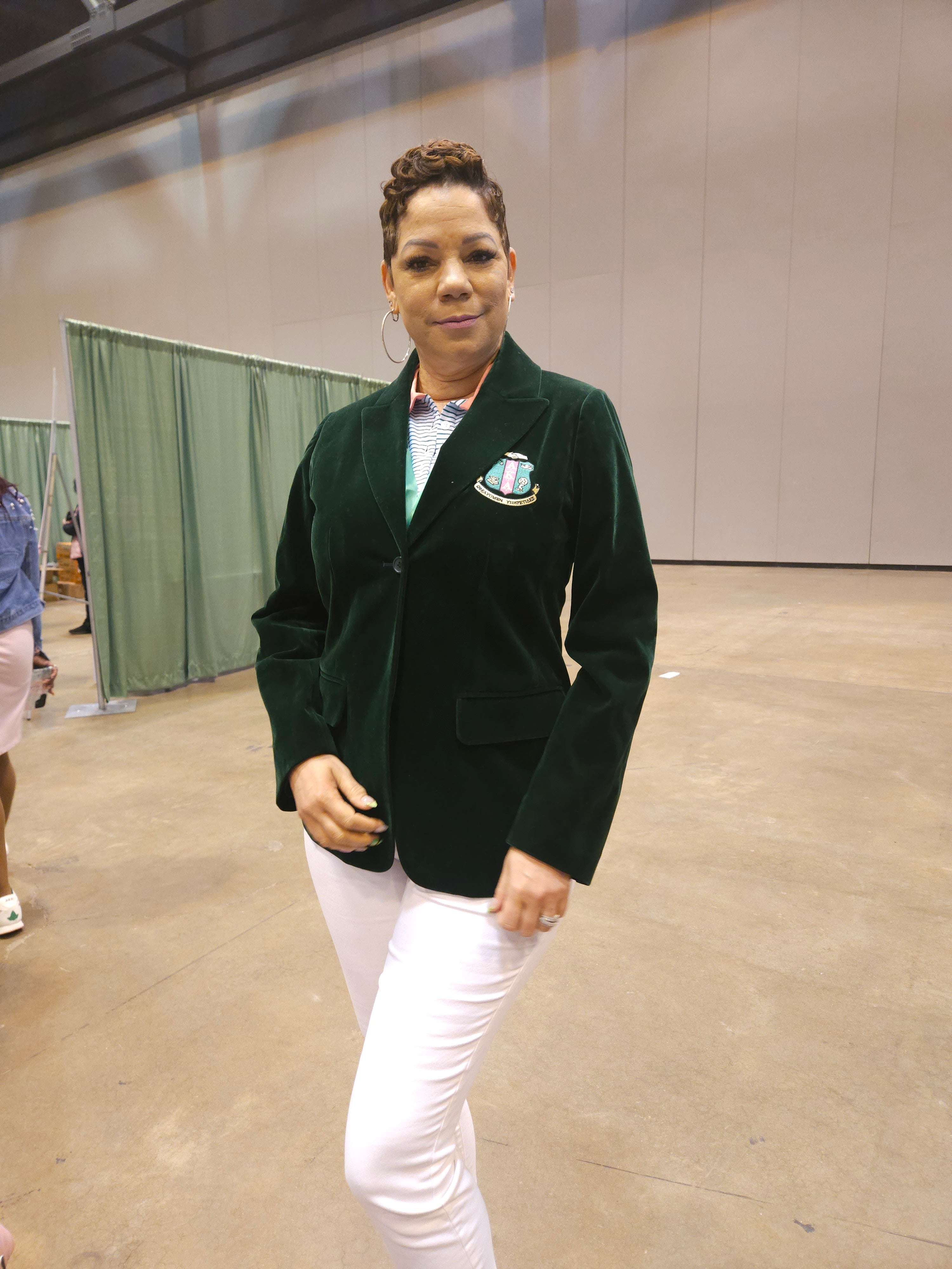Alpha Kappa Alpha Velvet Blazer