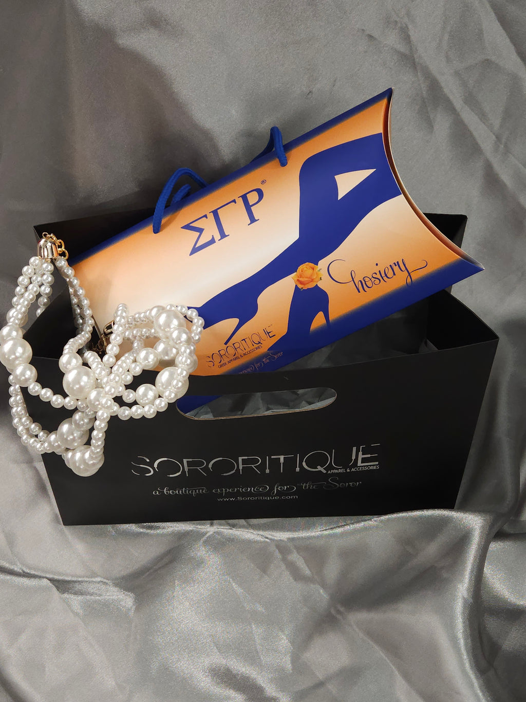 Sigma Gamma Rho Fishnet Hosiery