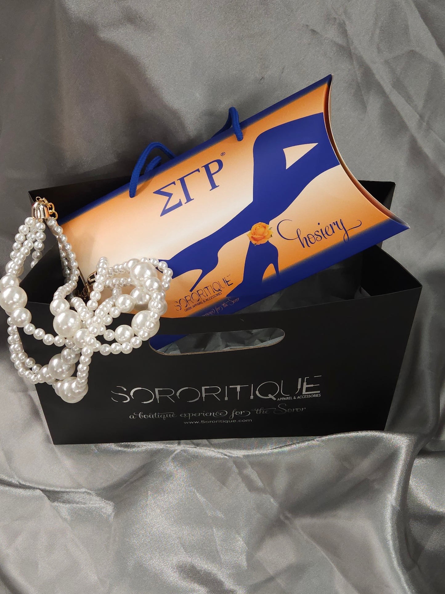 Sigma Gamma Rho Fishnet Hosiery