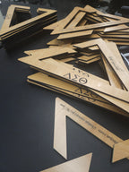 Delta Sigma Theta Wooden Triangle Hanger