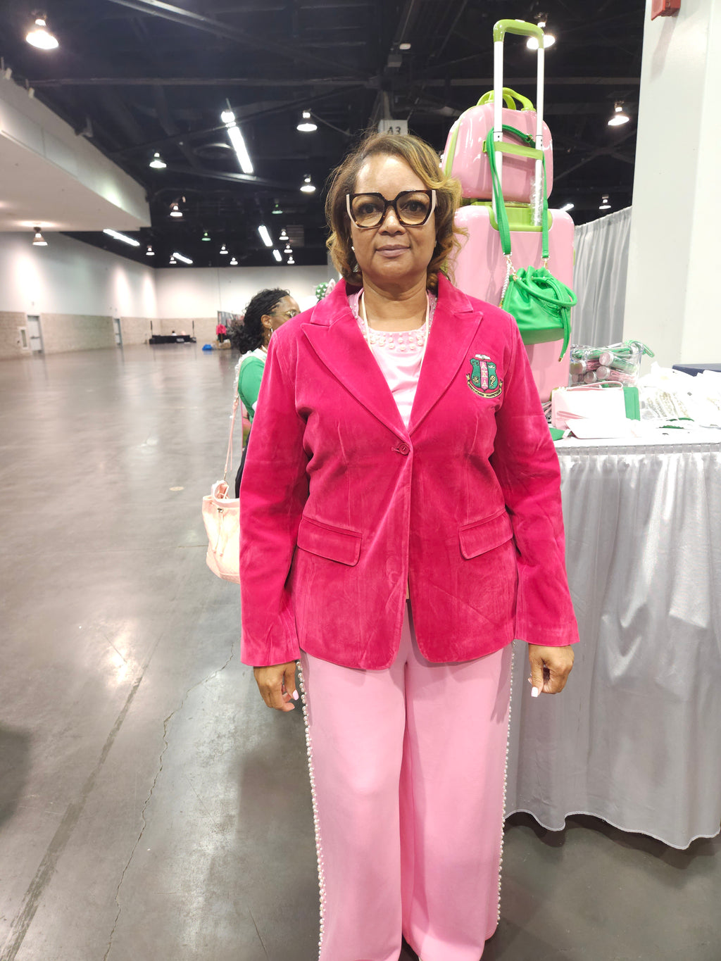 Alpha Kappa Alpha Velvet Blazer