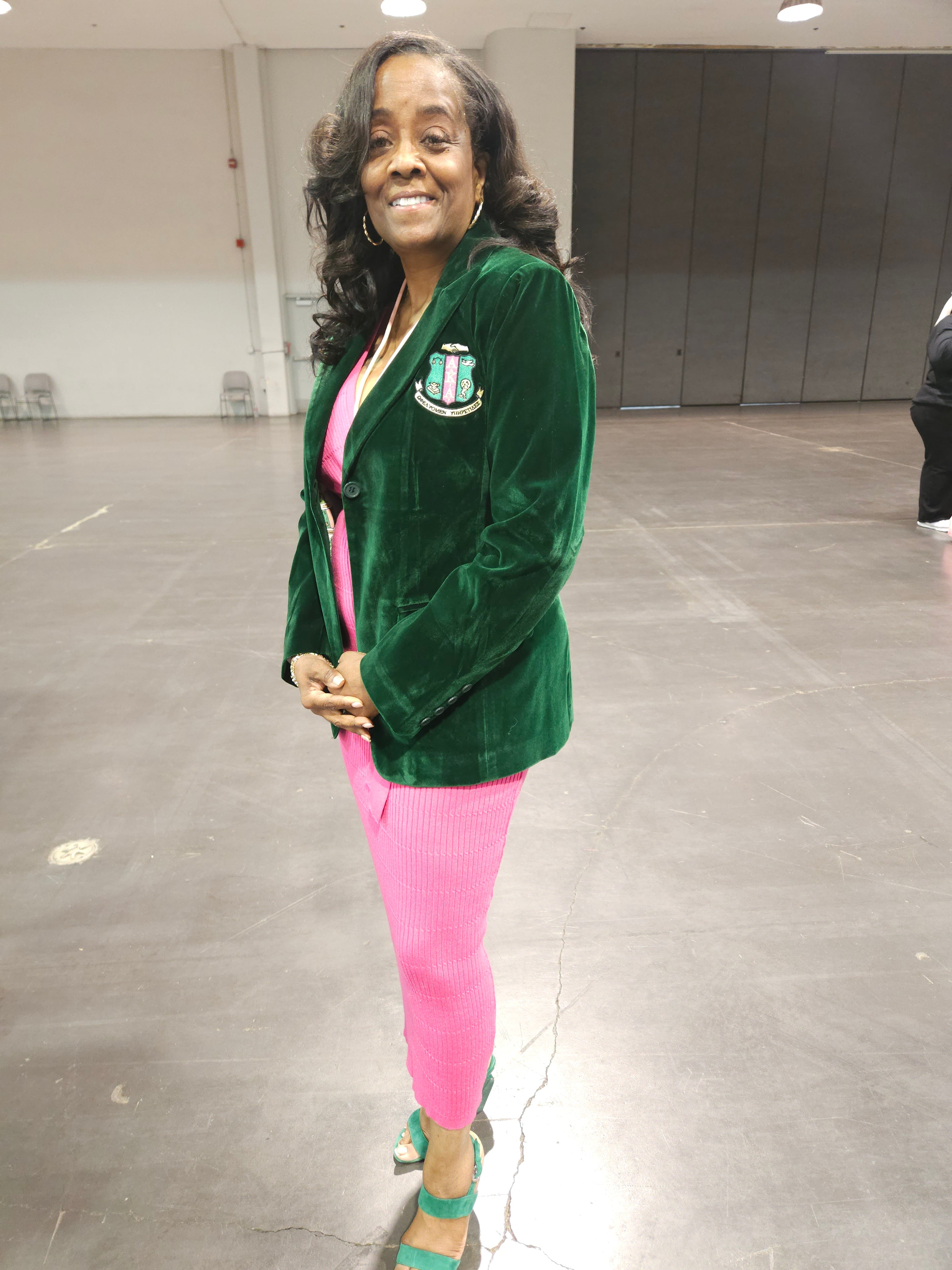 Alpha Kappa Alpha Velvet Blazer