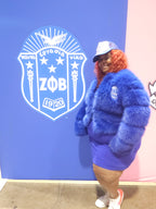 Zeta Phi Beta Fur Coat