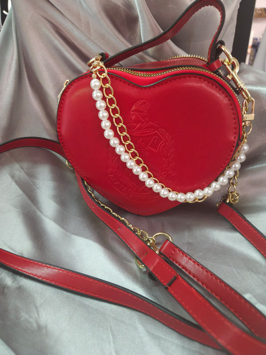 Pearl strap with link chain