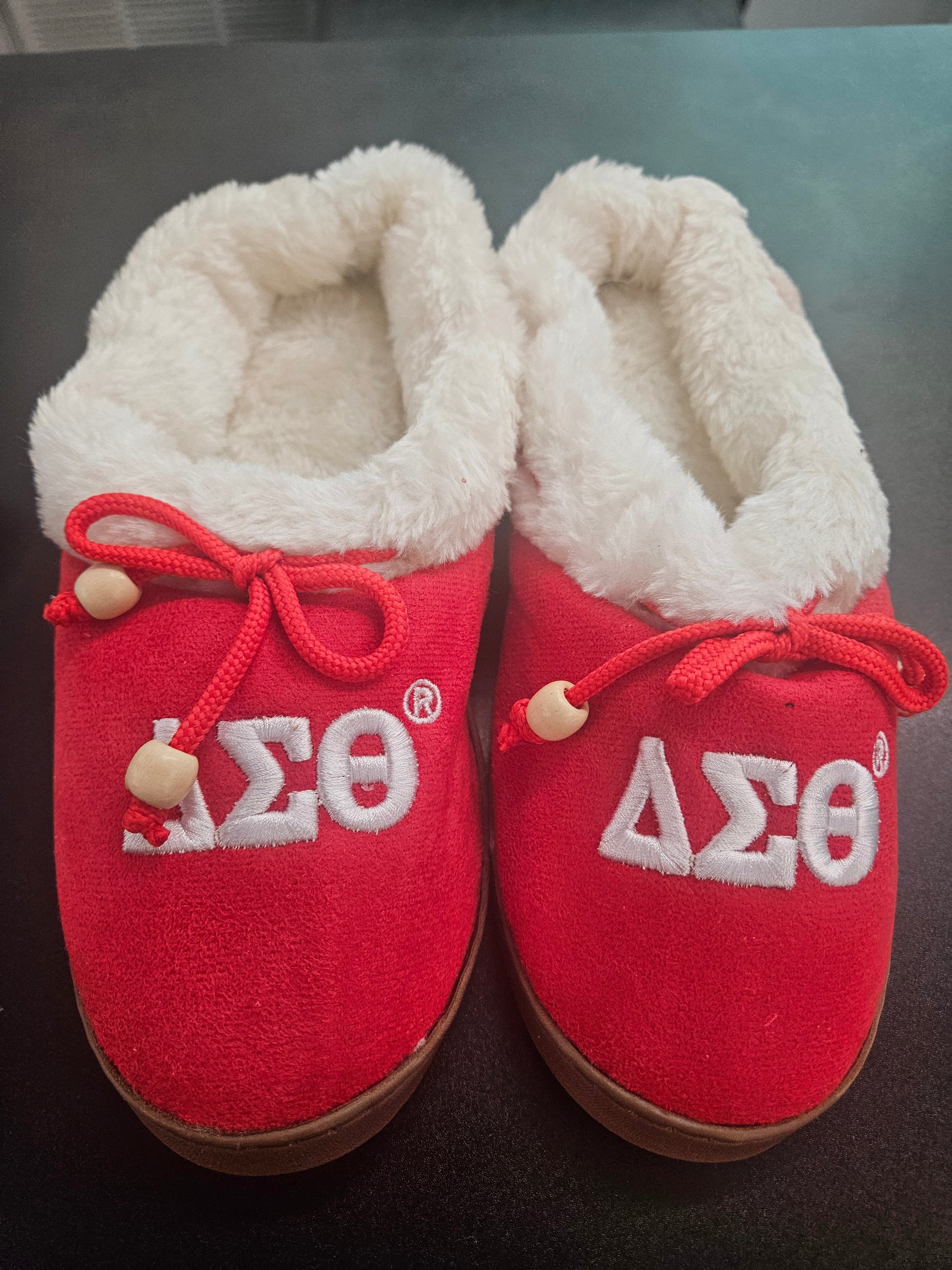 Delta Sigma Theta Cozy Slipper
