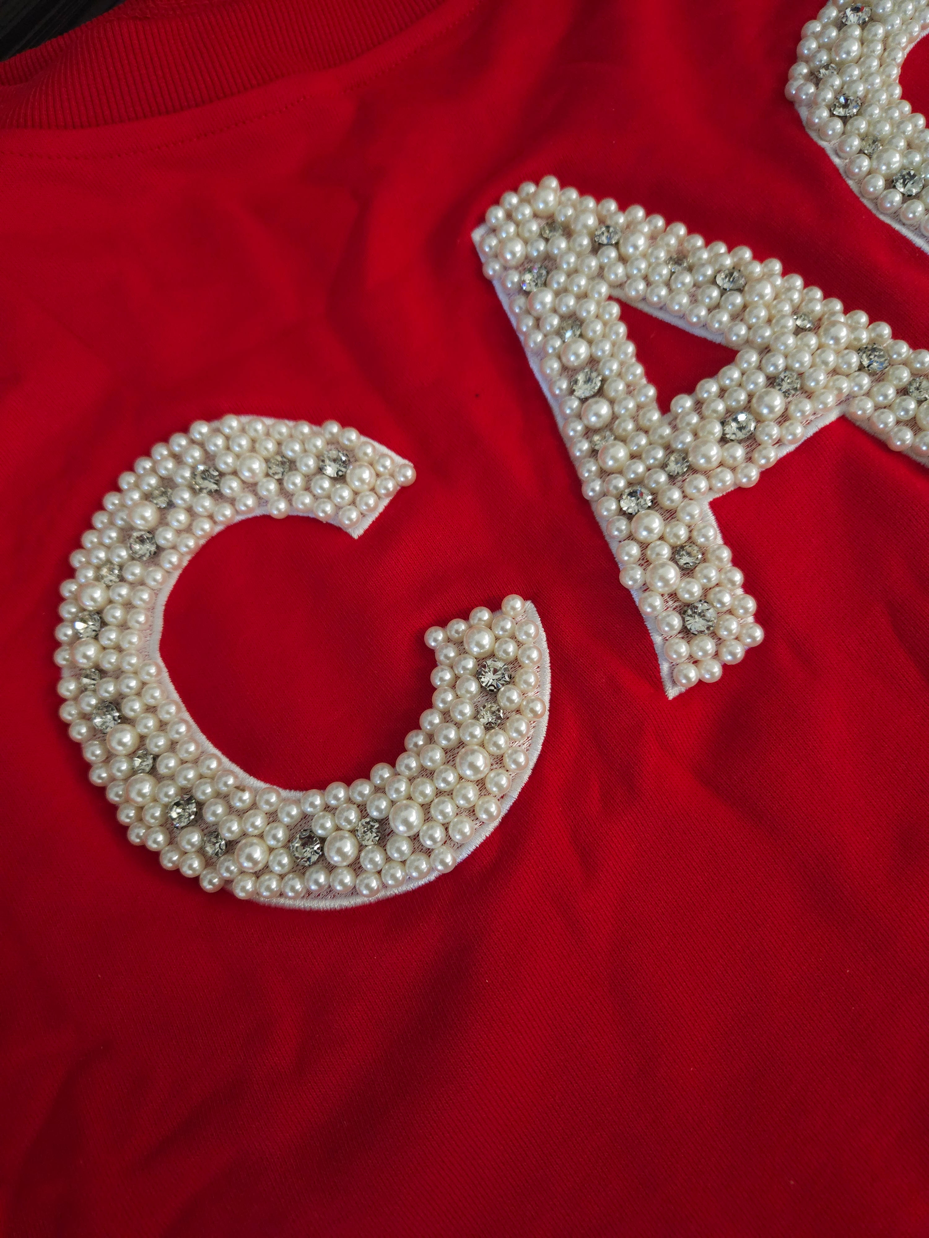 Pearl Letters Sweatshirt (CAC)