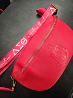 Delta Sigma Theta Crossbody Fanny Pack Purse