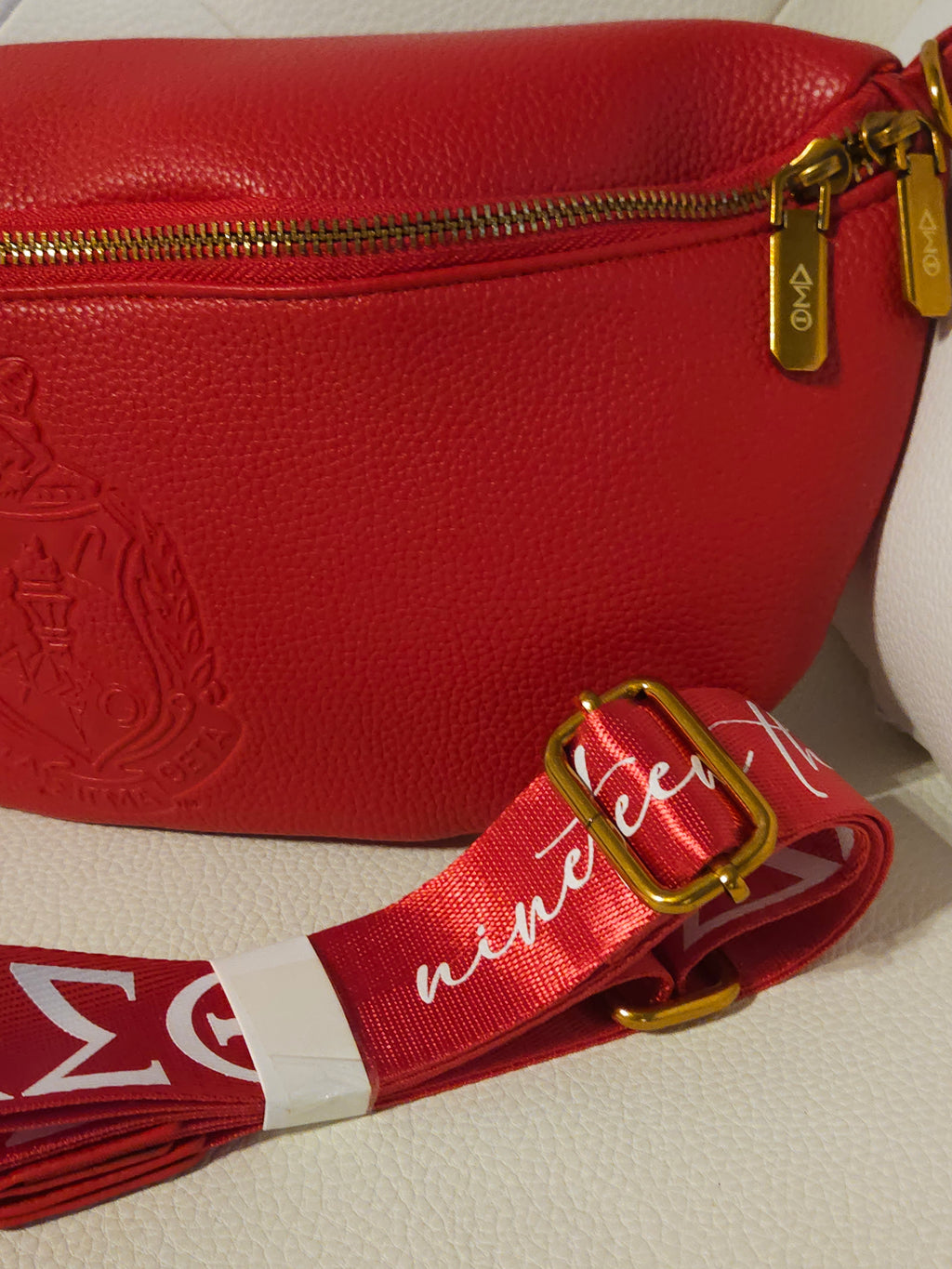 Delta Sigma Theta Crossbody Fanny Pack Purse