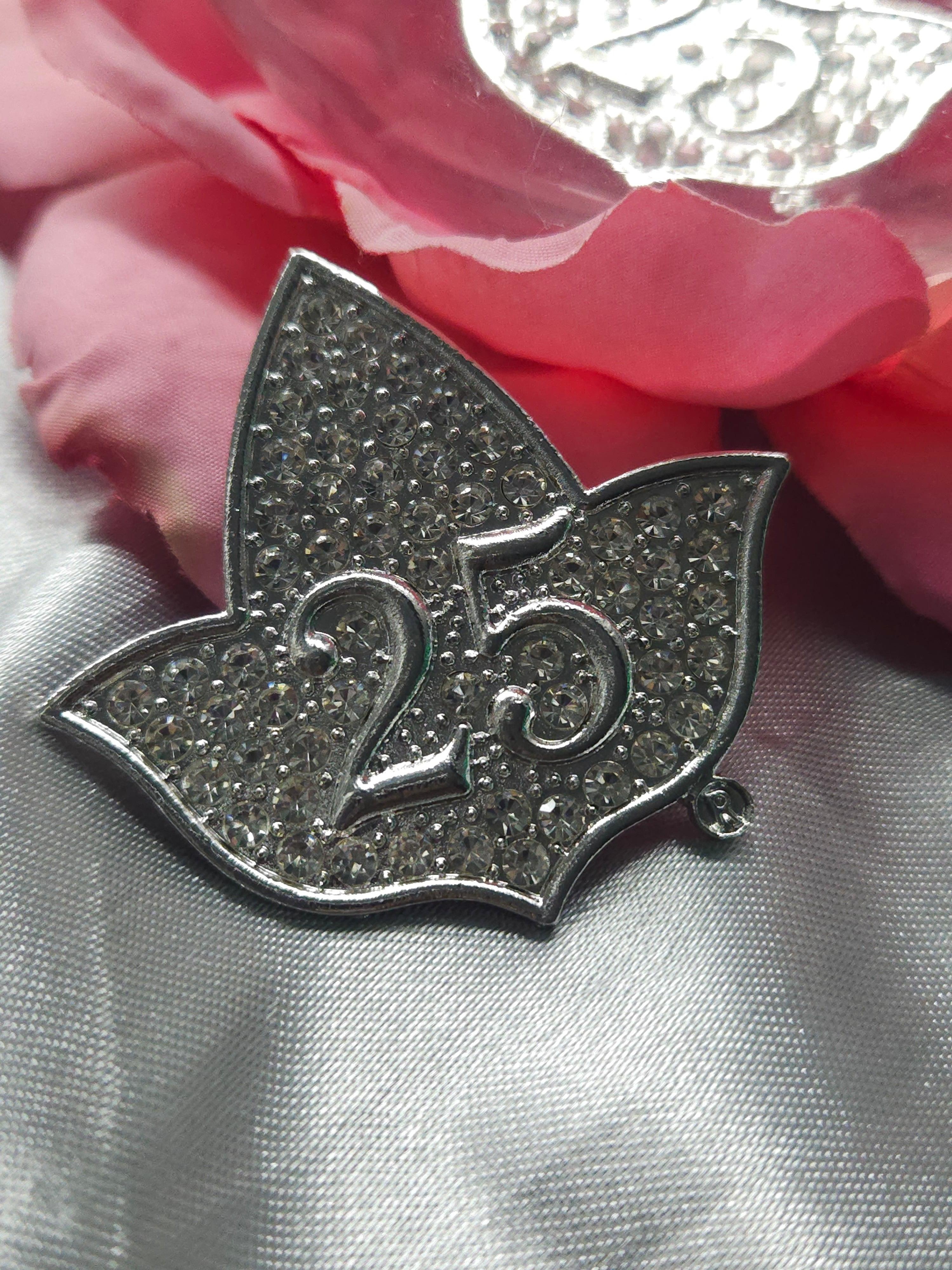 Alpha Kappa Alpha Silver Star Lapel pin