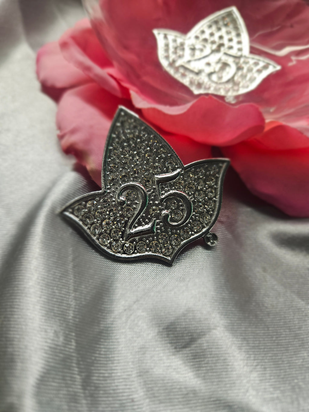 Alpha Kappa Alpha Silver Star Lapel pin