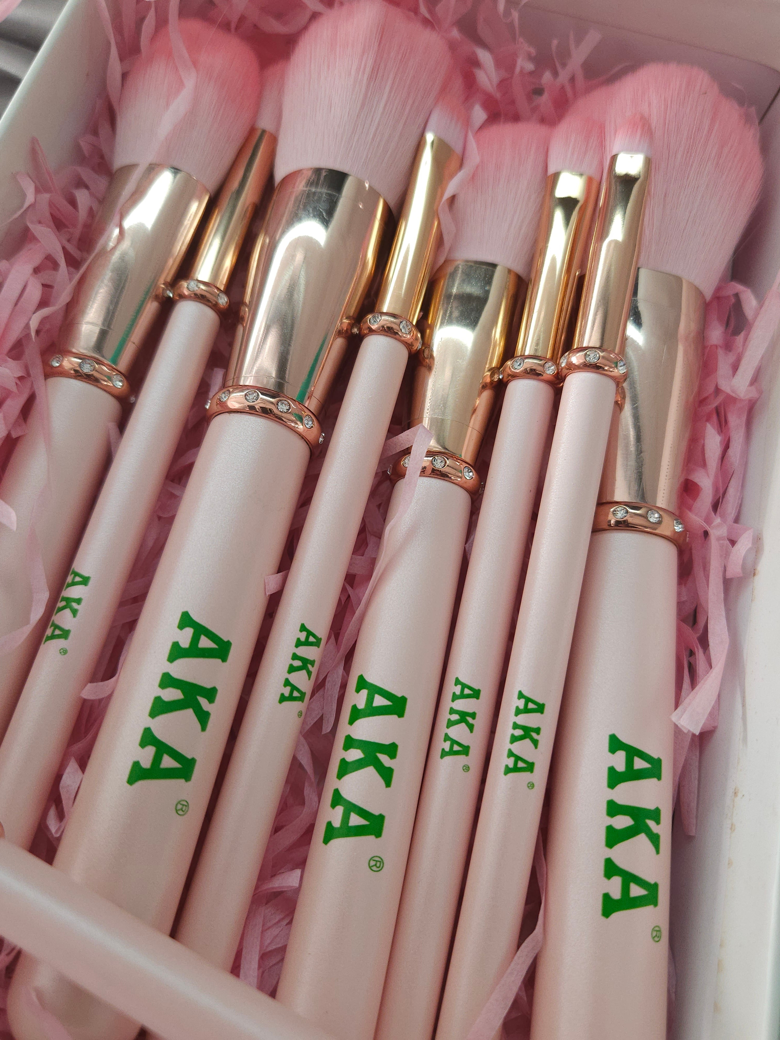 Alpha Kappa Alpha Makeup Brushes
