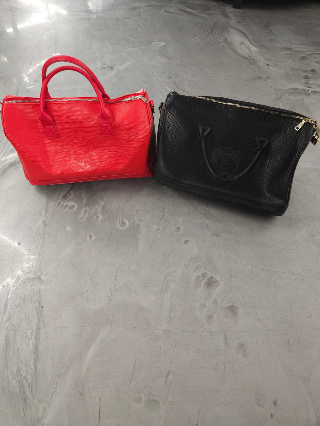 Delta Sigma Theta "The Weekender" Embossed Duffel Bag