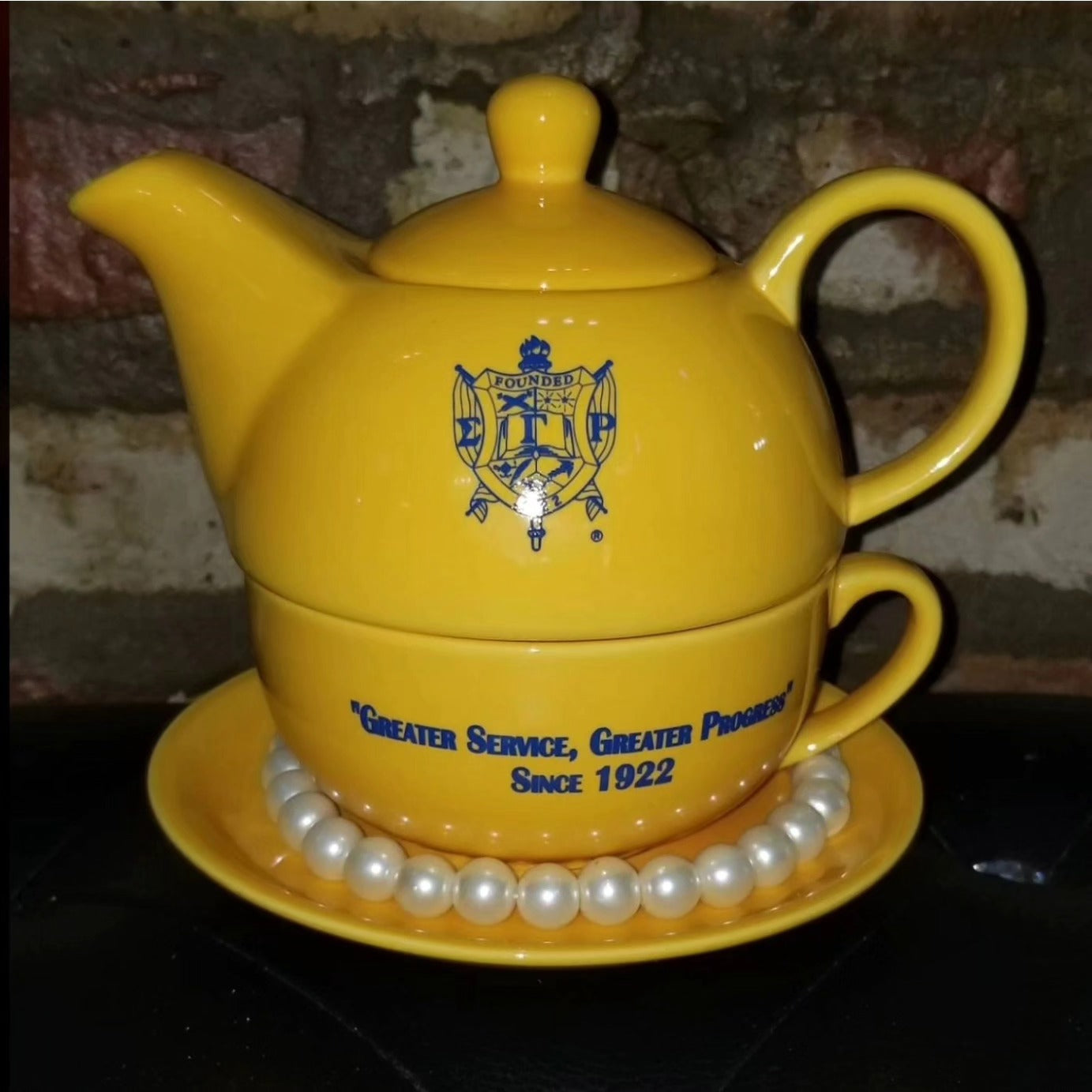 PRESALE Sigma Gamma Rho Tea for One Set