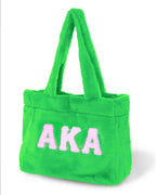 Alpha Kappa Alpha Fur bag