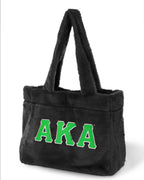 Alpha Kappa Alpha Fur bag