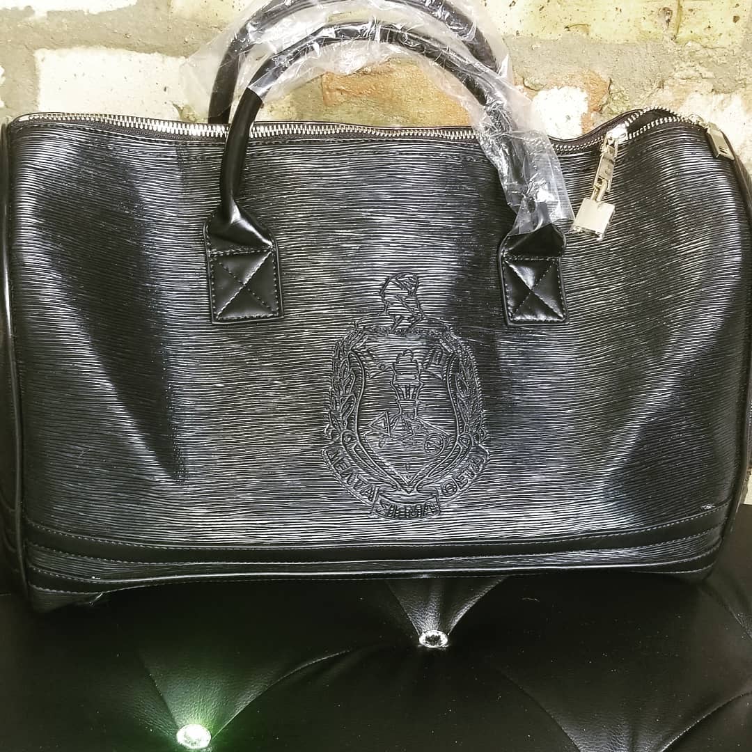 Delta Sigma Theta "The Weekender" Embossed Duffel Bag