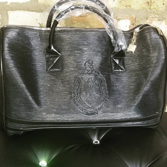 Delta Sigma Theta "The Weekender" Embossed Duffel Bag