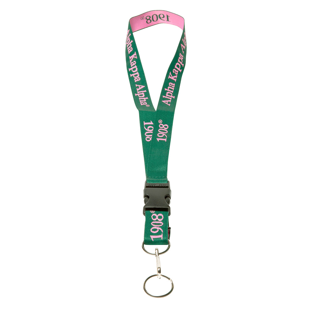 Alpha Kappa Alpha lanyard