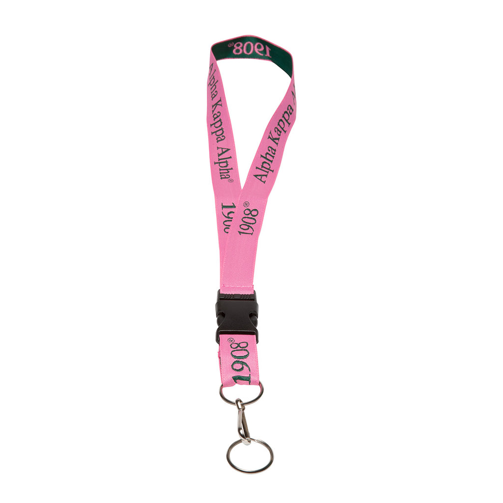 Alpha Kappa Alpha lanyard