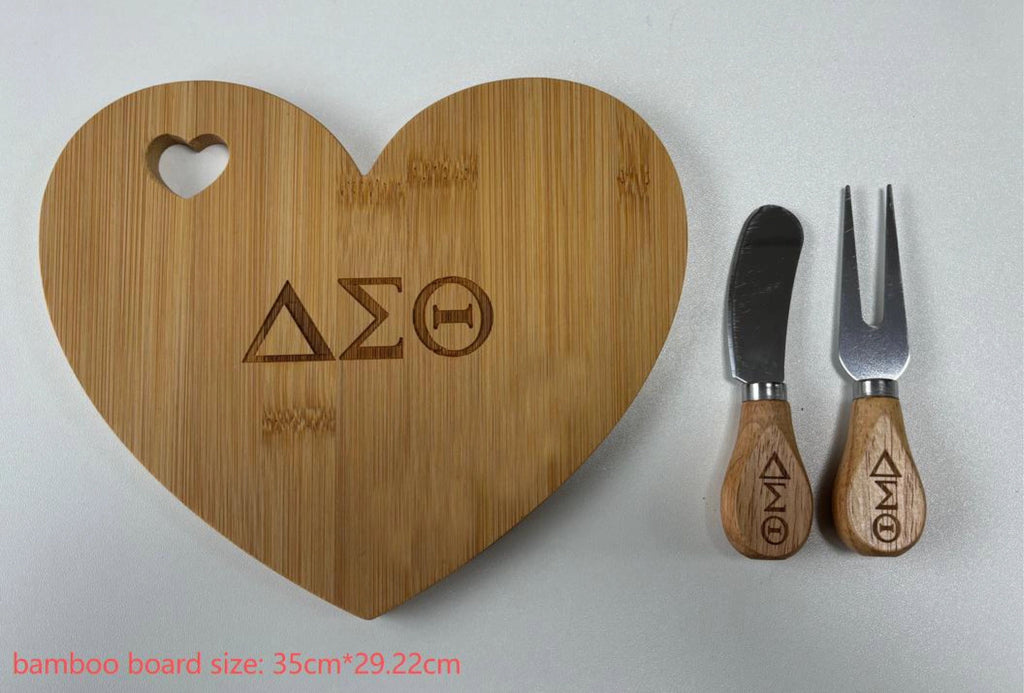 Delta Sigma Theta Charcuterie Board - July 15, 2026 Ship date