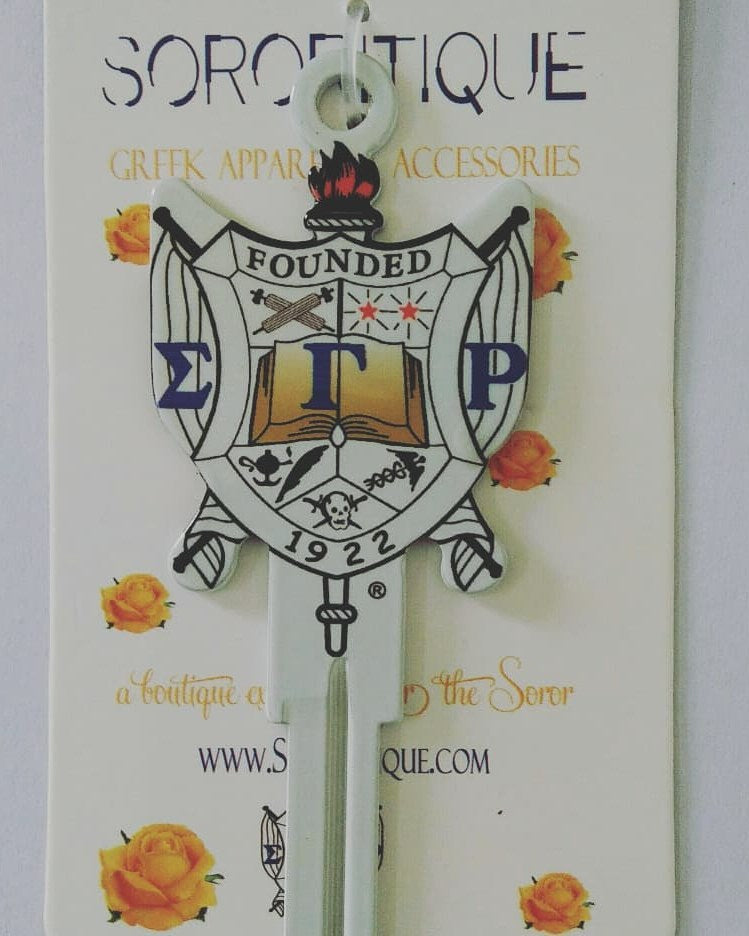 Sigma Gamma Rho Key Blank