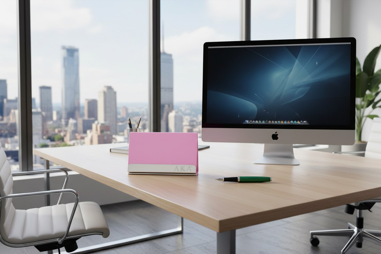 Alpha Kappa Alpha Business Card Holder