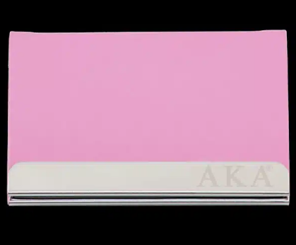 Alpha Kappa Alpha Business Card Holder