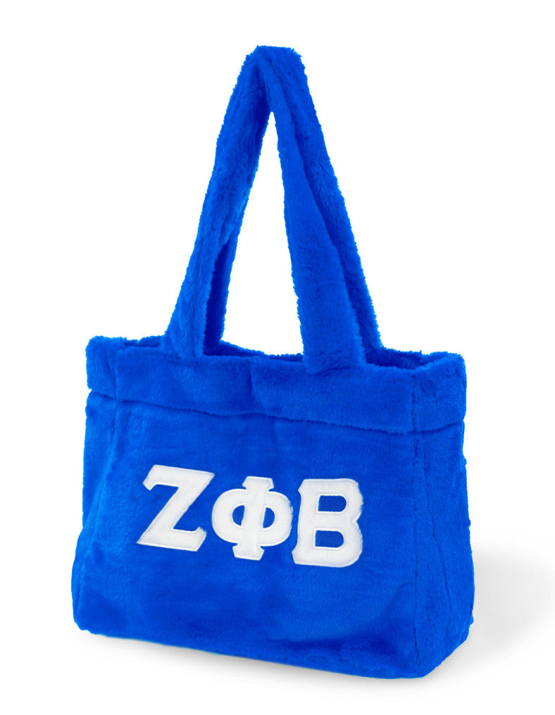 Zeta Phi Beta Fur bag