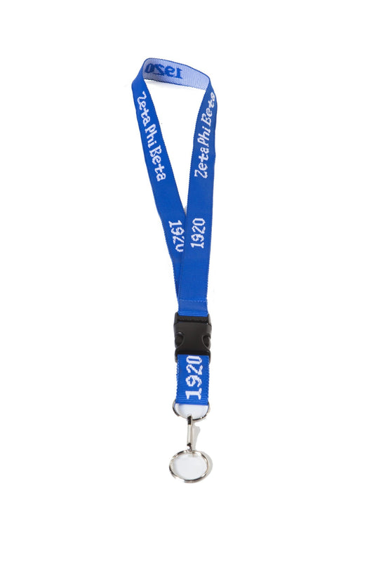 Zeta Phi Beta Lanyard
